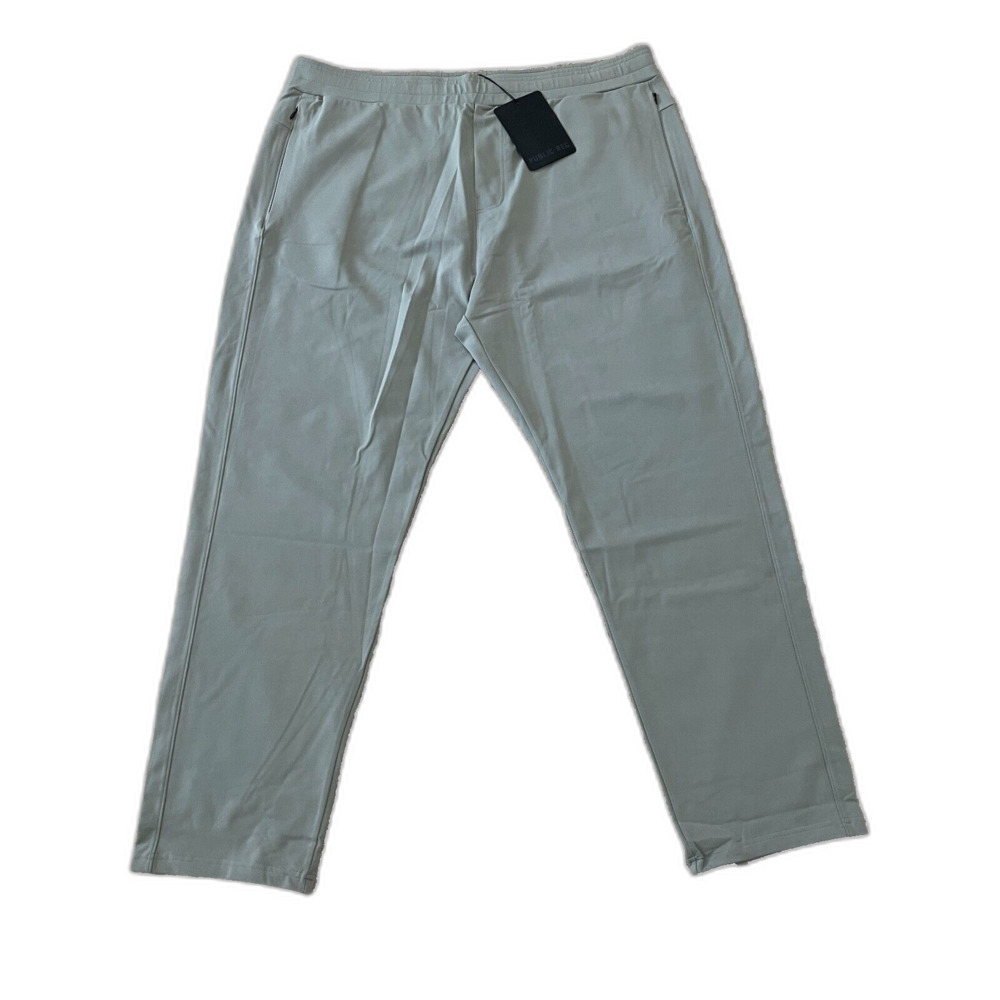 PUBLIC REC Gray Performance Stretch All Day Everyday Pants Mens Size 42 x 32